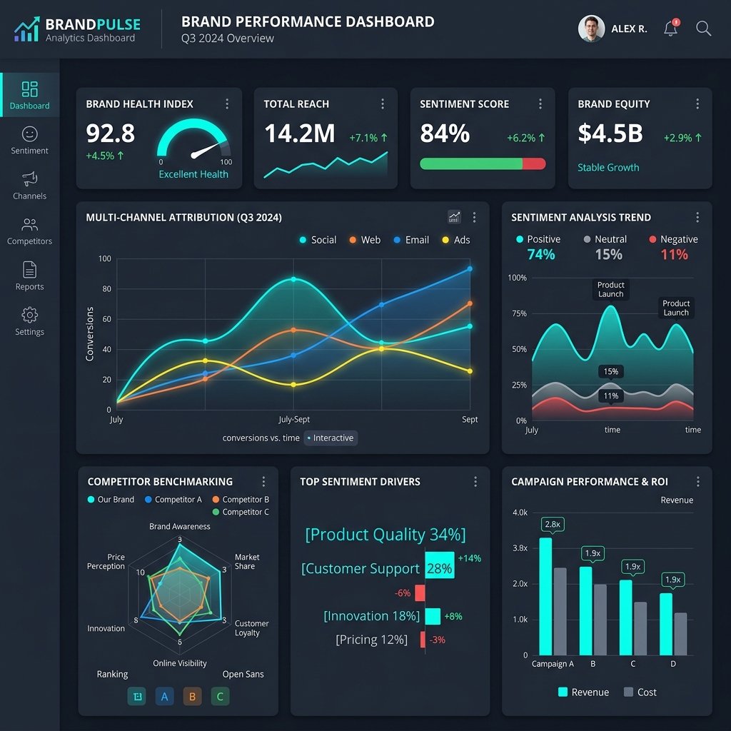Brand Performance & Sentiment Console