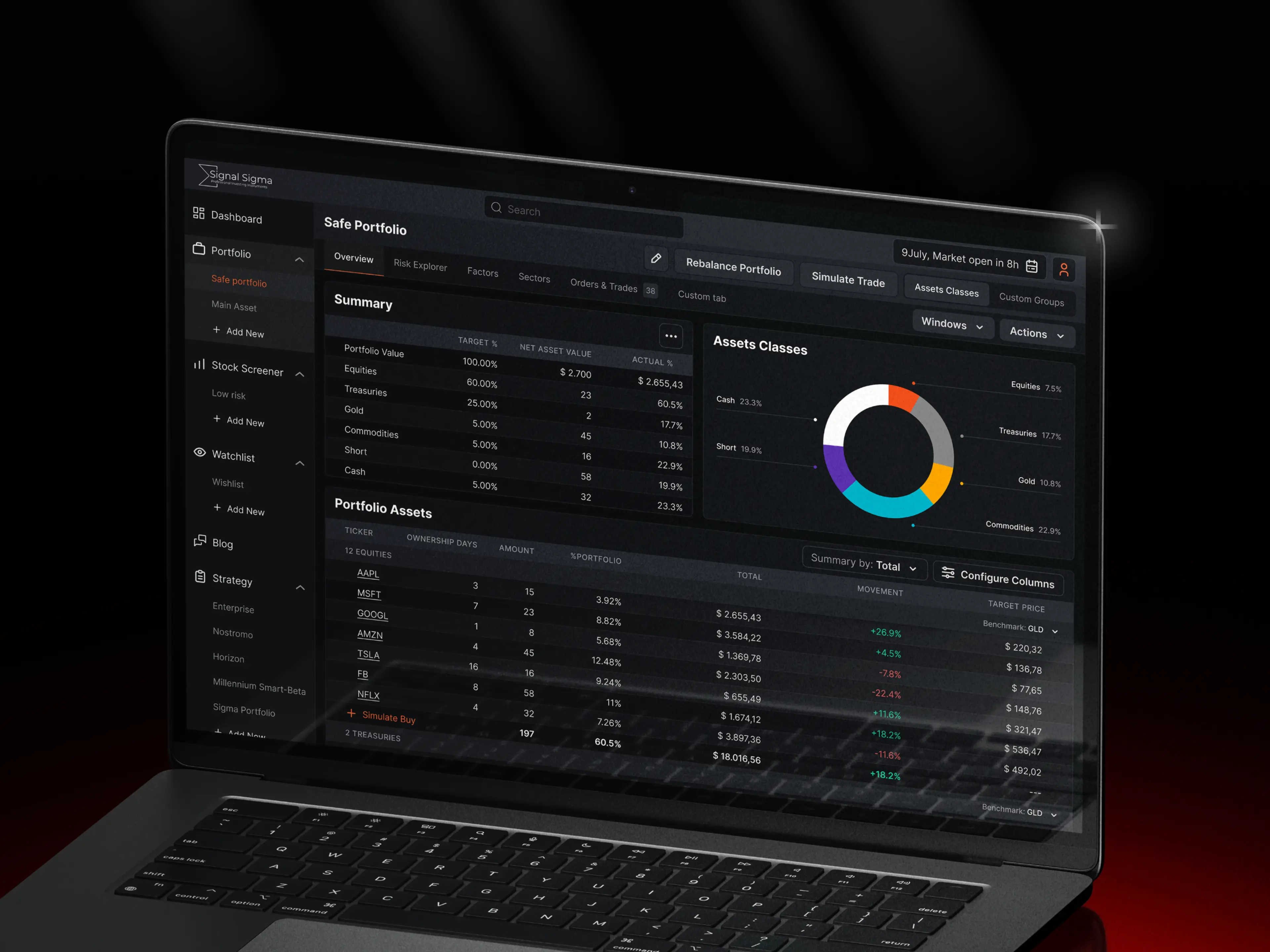 QuantEdge Investment Platform